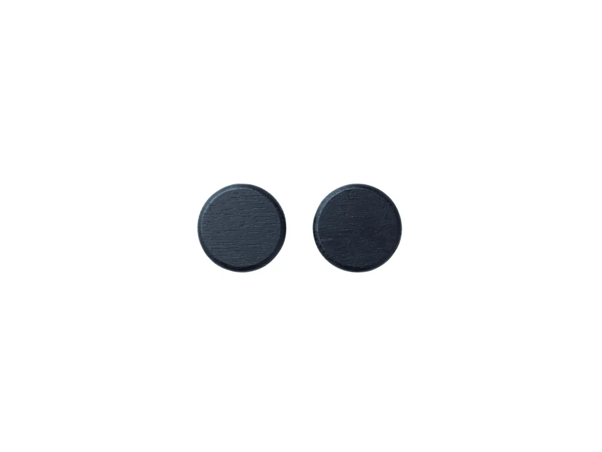 Image of Gejst - Flex Button - Magnet - Black Oak - Ø3.8 cm