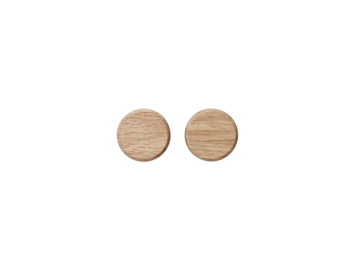 Produktfoto för Gejst - Flex Button - Magnet - Oak - Ø3.8 cm
