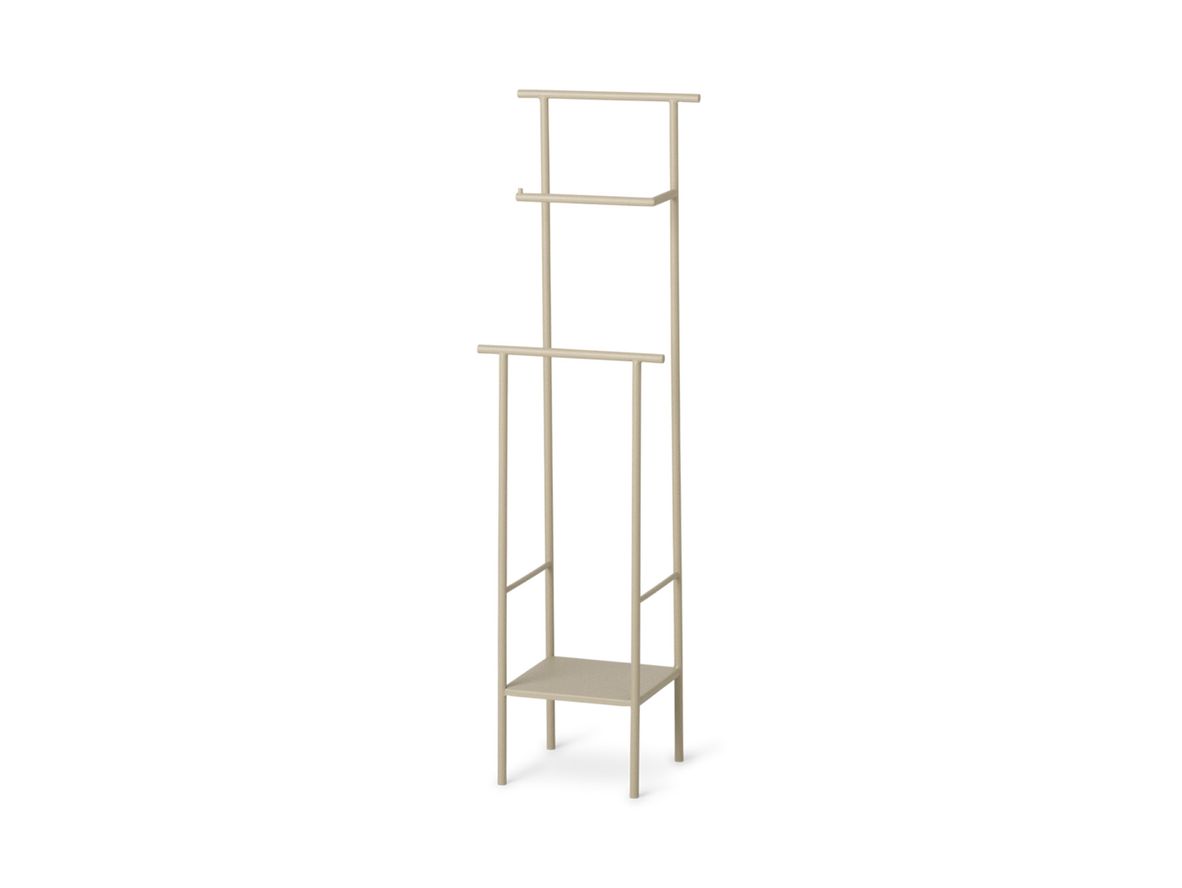 Image of Ferm Living - Dora Toilet Paper Stand - Toalettpappershållare - Cashmere - W17,5 x H61,7 x D13,3 cm
