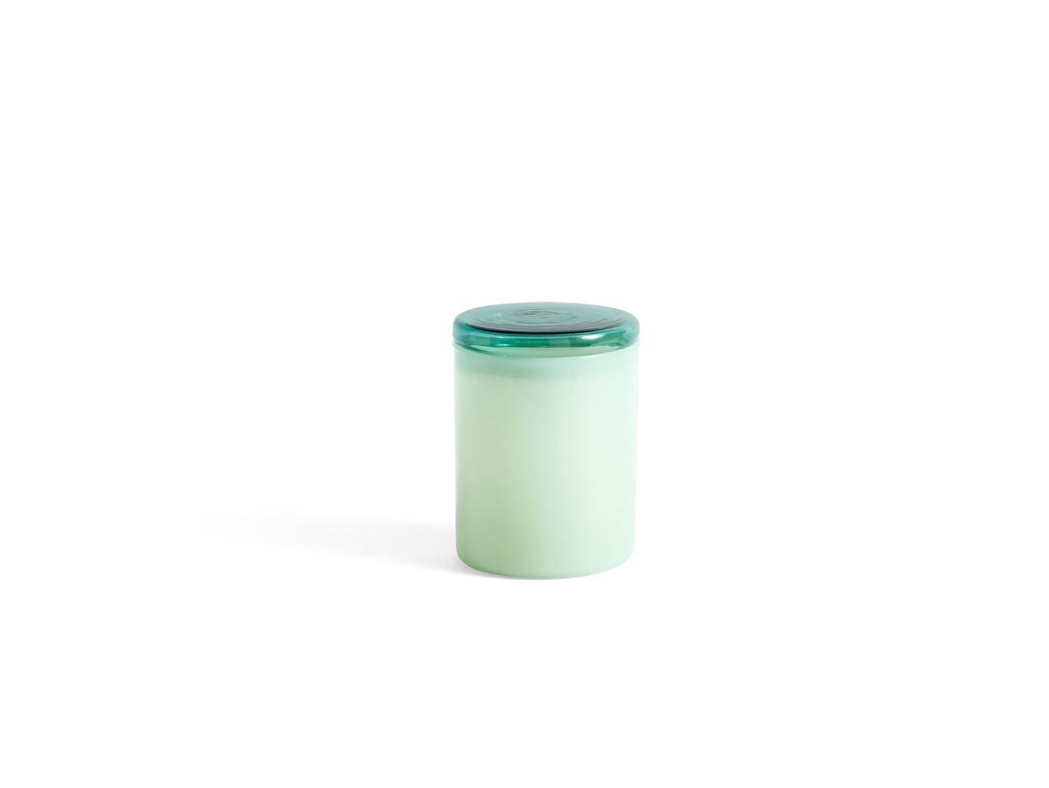 HAY - Borosilicate Jar - Behållare - Jade Green - Ø8 x H11 cm