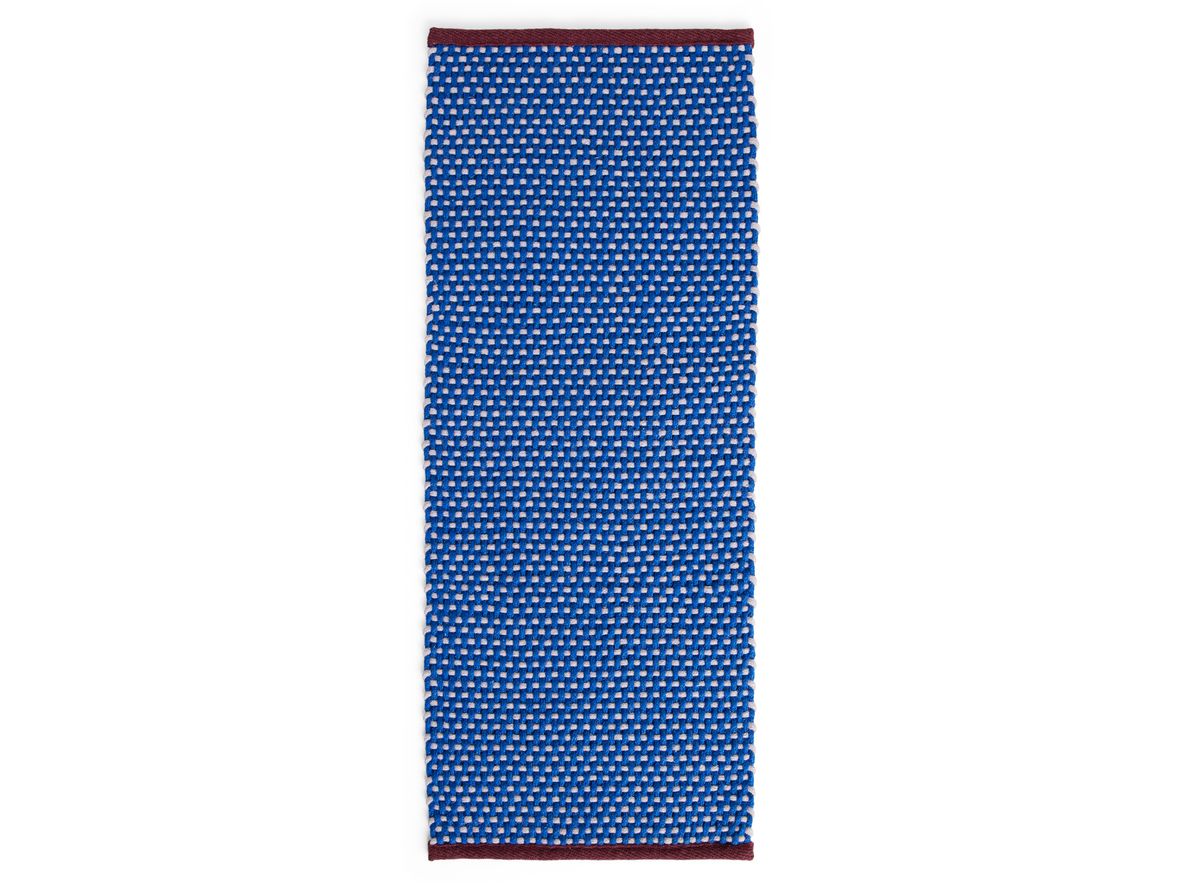 Image of HAY - Door Mat Long - Dörrmatta - Royal Blue - L50 x W125 cm
