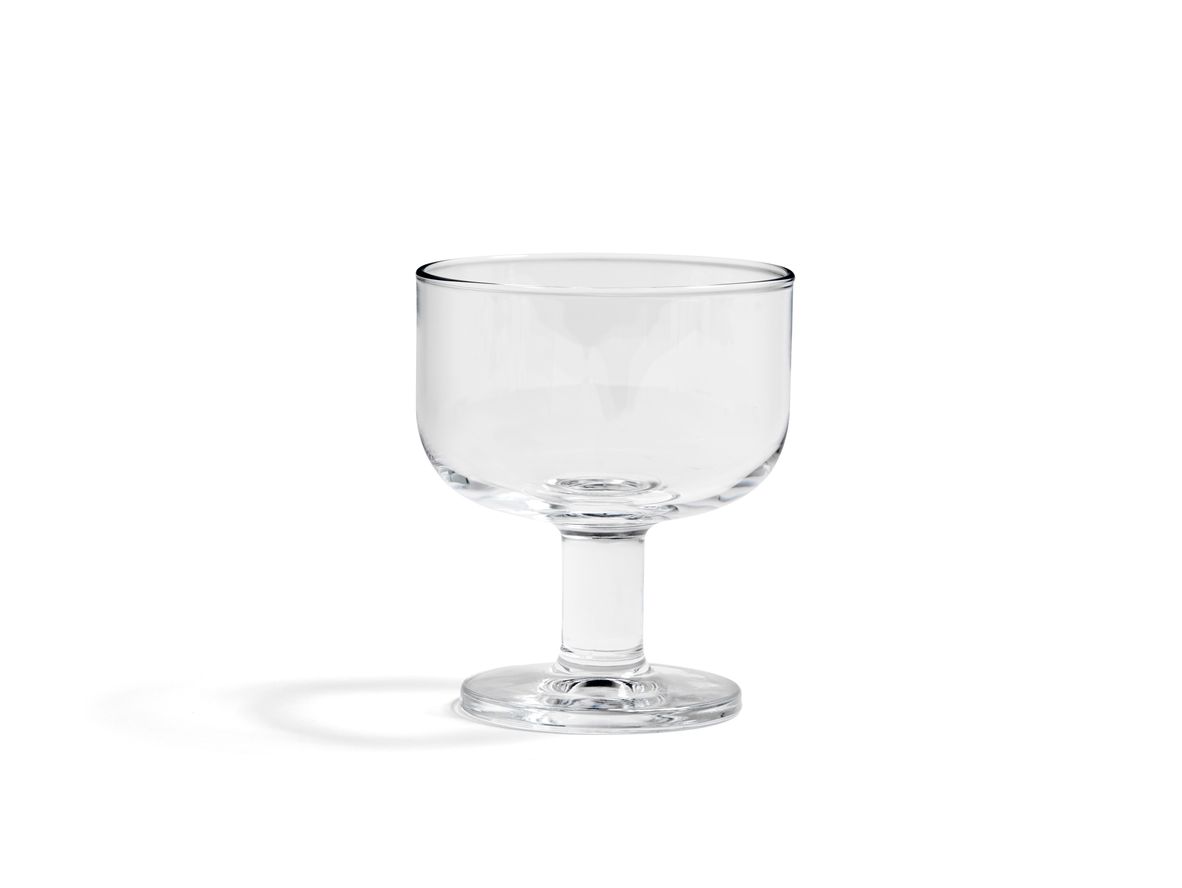 HAY - Tavern Glas - Glas - Klar glas / Wide - Ø8,5 x H10 cm (24 cl)