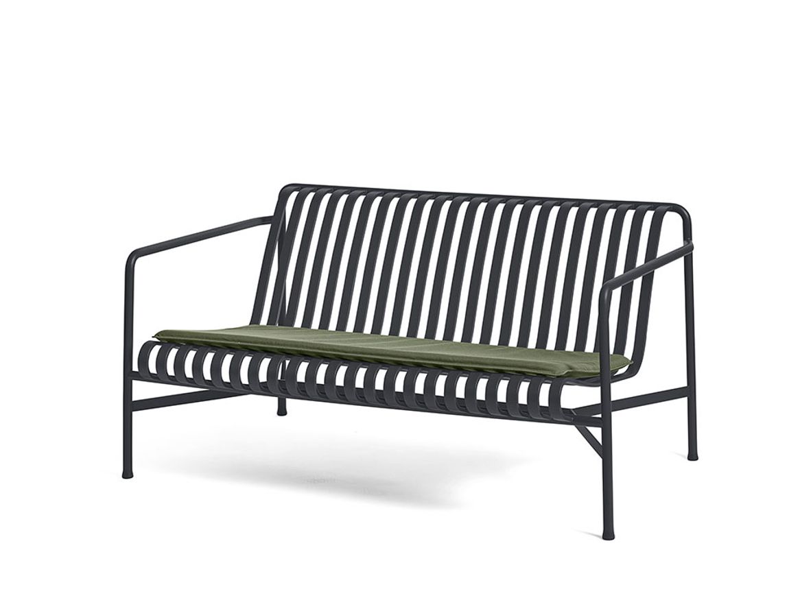 Produktfoto för HAY - PALISSADE / Seat Cushion for Lounge Sofa - Stolsdyna - Olive - W118,5 x D54,5 x H3 cm