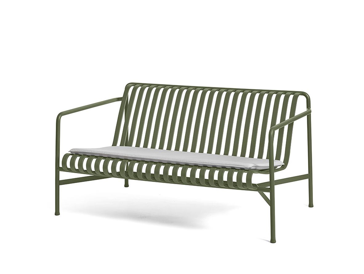 Produktfoto för HAY - PALISSADE / Seat Cushion for Lounge Sofa - Stolsdyna - Sky Grey - W118,5 x D54,5 x H3 cm