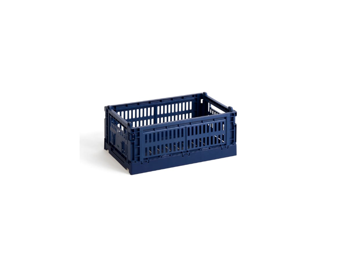 Produktfoto för HAY Colour Crate förvaringslåda small, dark blue