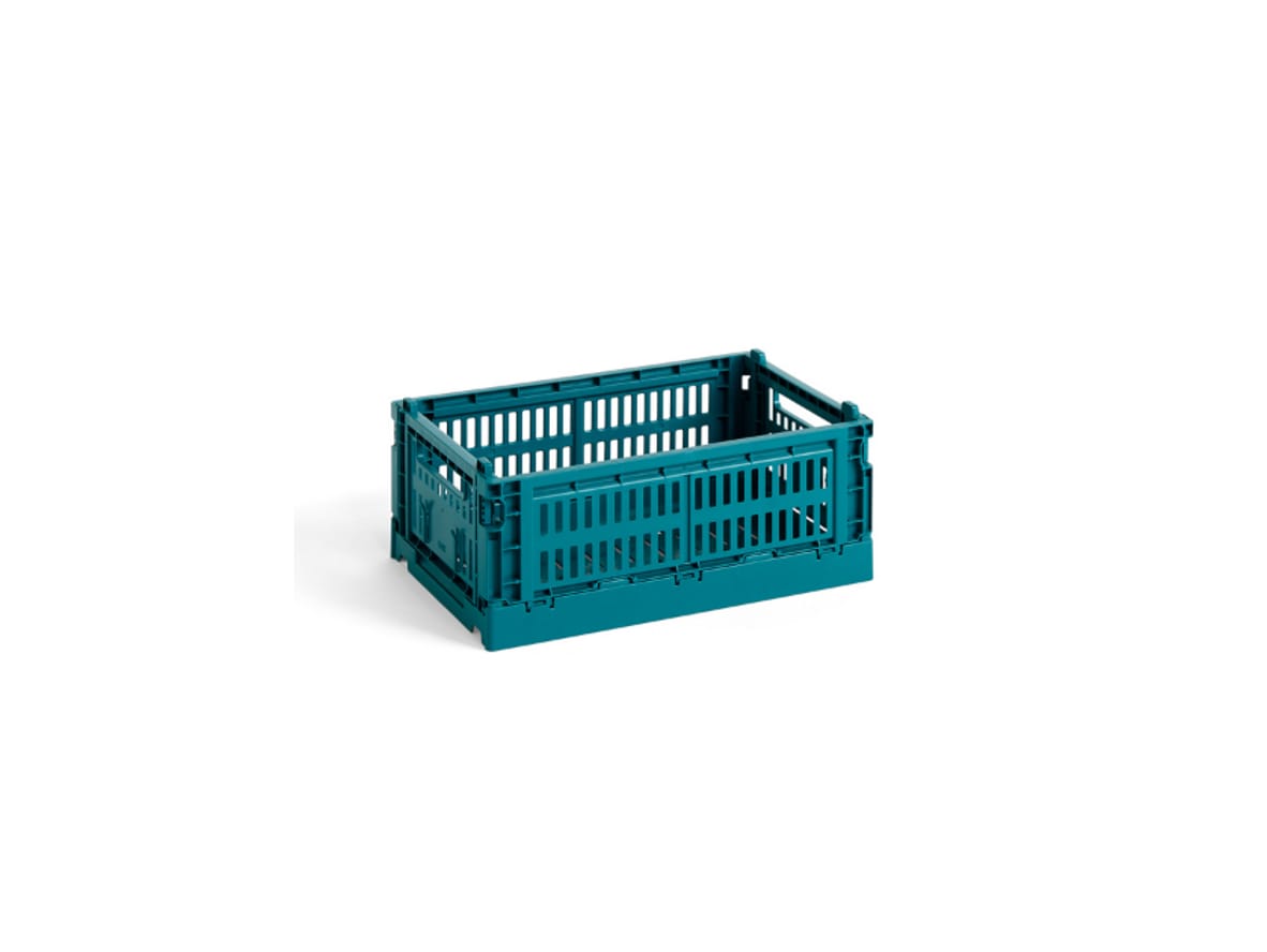 Produktfoto för HAY Colour Crate förvaringslåda small, ocean green