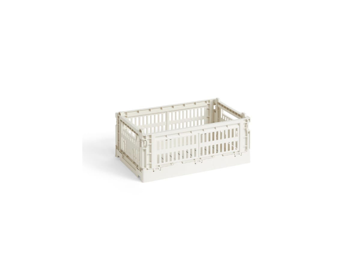 Produktfoto för HAY Colour Crate förvaringslåda small, off white