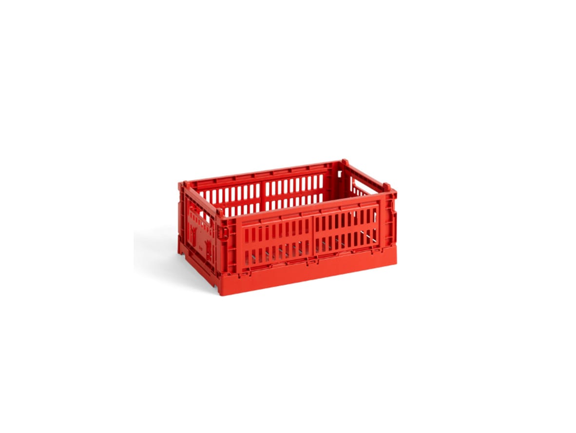 Produktfoto för HAY Colour Crate förvaringslåda small, red