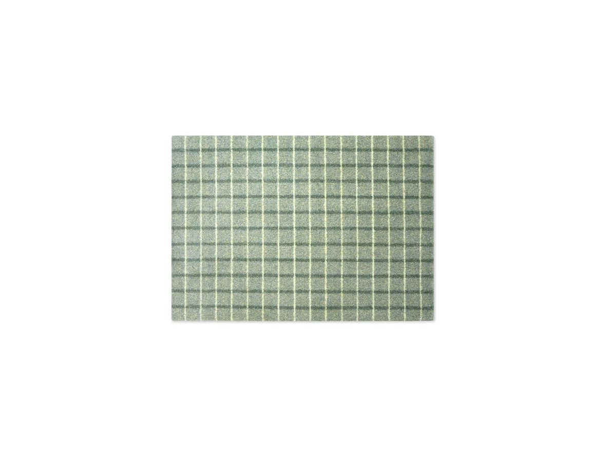 Produktfoto för Heymat - Grid - Dörrmatta - Grid Matcha Lemon - 85 x 115 cm