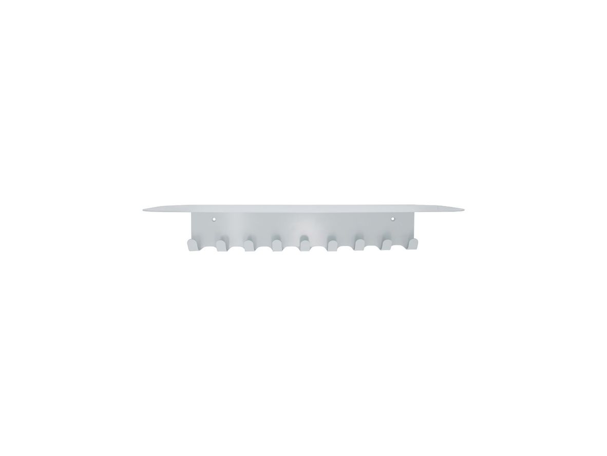 Produktfoto för House doctor - Coat Rack - Book - Garderobskrokar - Light grey - L60 x W18 x H10 x D3.5 cm