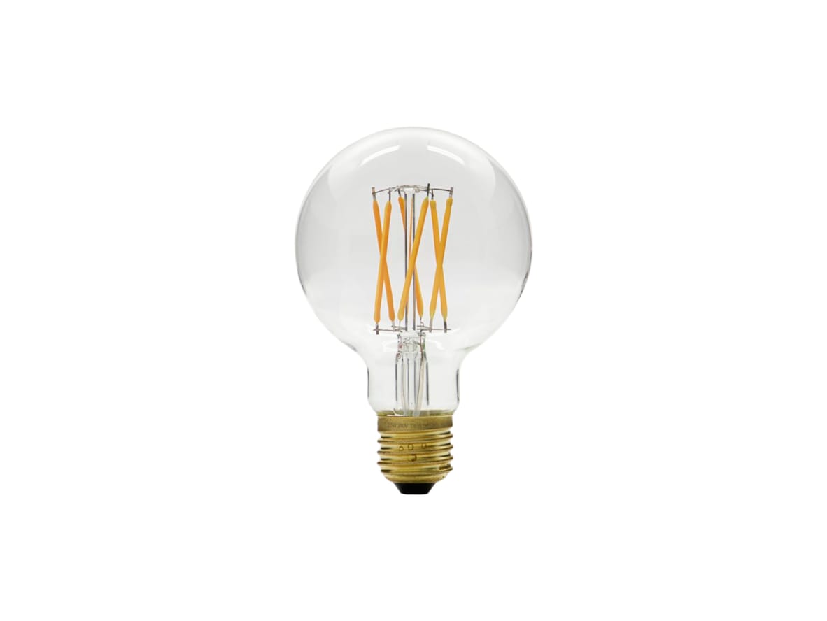 House doctor – E27 LED bulb HDGlobe Clear – Glödlampor – Clear – H12 x Ø8 cm