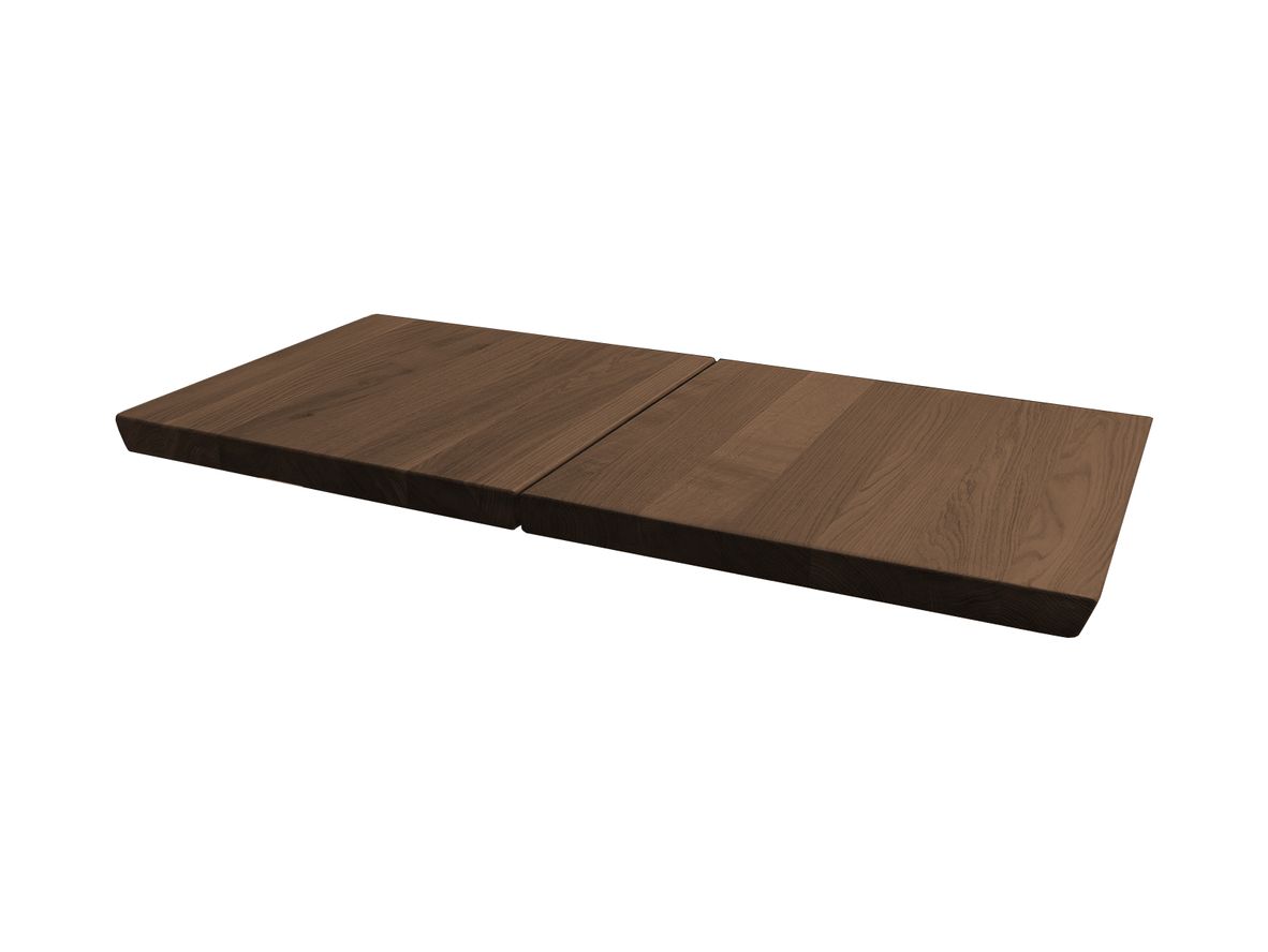 House Of sander - Curve Dining Tabletop  - Bordsskiva - Smoked Oiled Oak - 3H x 95B x 50L cm