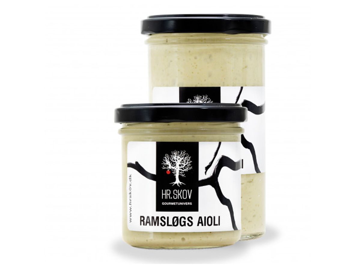 Produktfoto för Hr. Skov - Rams aioli - Majonnäs - Creamy - 130 g