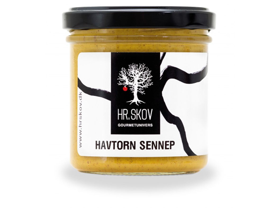 Produktfoto för Hr. Skov - Havtorn Sennep - Senap - Havtorn - 155 gr