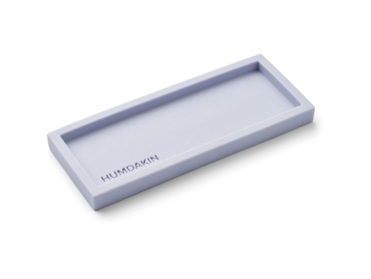 Image of Humdakin - Light sandstone tray  - Bricka - 215 Blue Glass - H25 x B10 x D2 cm