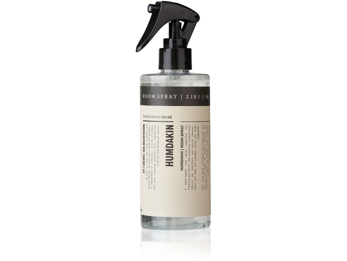 Humdakin - Room Spray 2 in 1 - Tvättmedel - 01 Salvia sea buckthorn - 300 ml