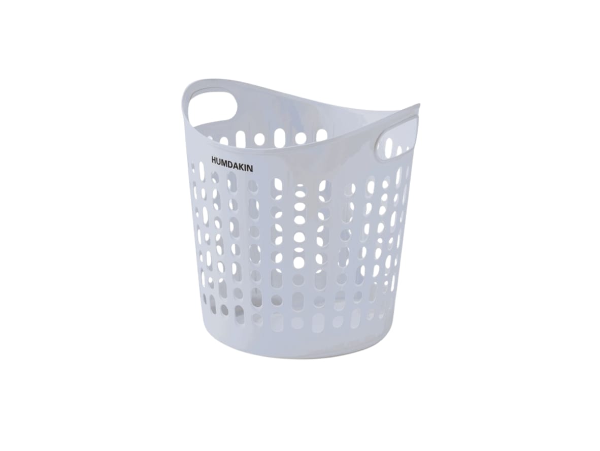 Humdakin - Laundry basket  - Tvättkorg - 215 Blue Glass - H40 x L39 x W39 cm