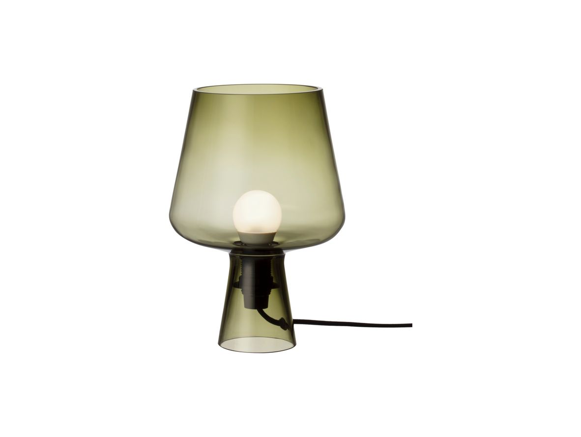 Produktfoto för IITTALA - Leimu Lamp - Bordslampa - Moss green S - 24 x 16,5 cm