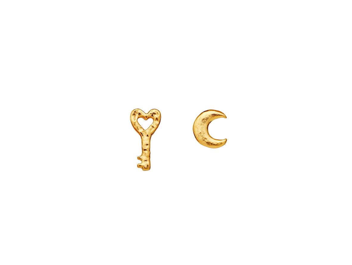 Produktfoto för Maanesten - Menaali Earrings - Örhängen - Gold - L: 10 x B: 4 mm