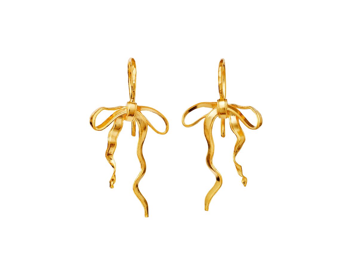 Produktfoto för Maanesten - Sanja Earrings  - Örhängen - Gold - L: 26 x B: 18 mm