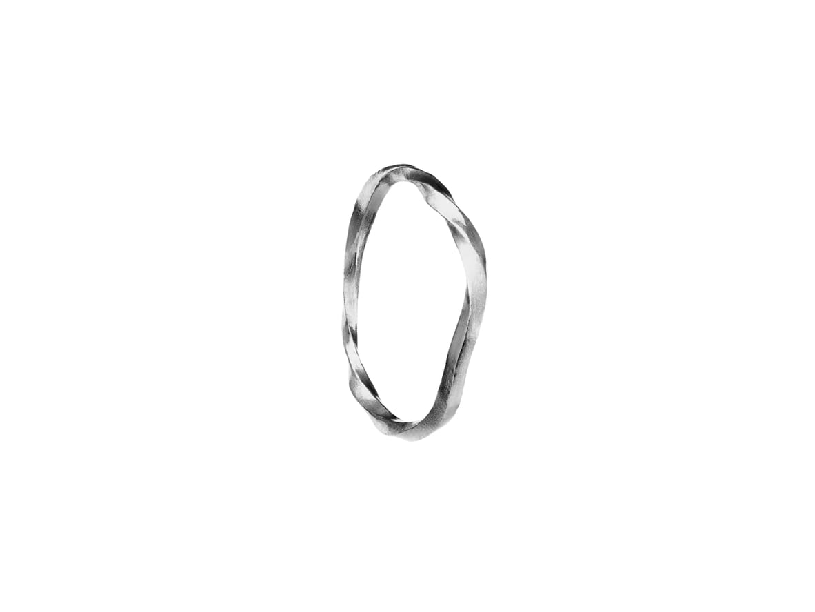 Alternativ bild 1 för Maanesten - Siv Ring - Ring - Silver - 55