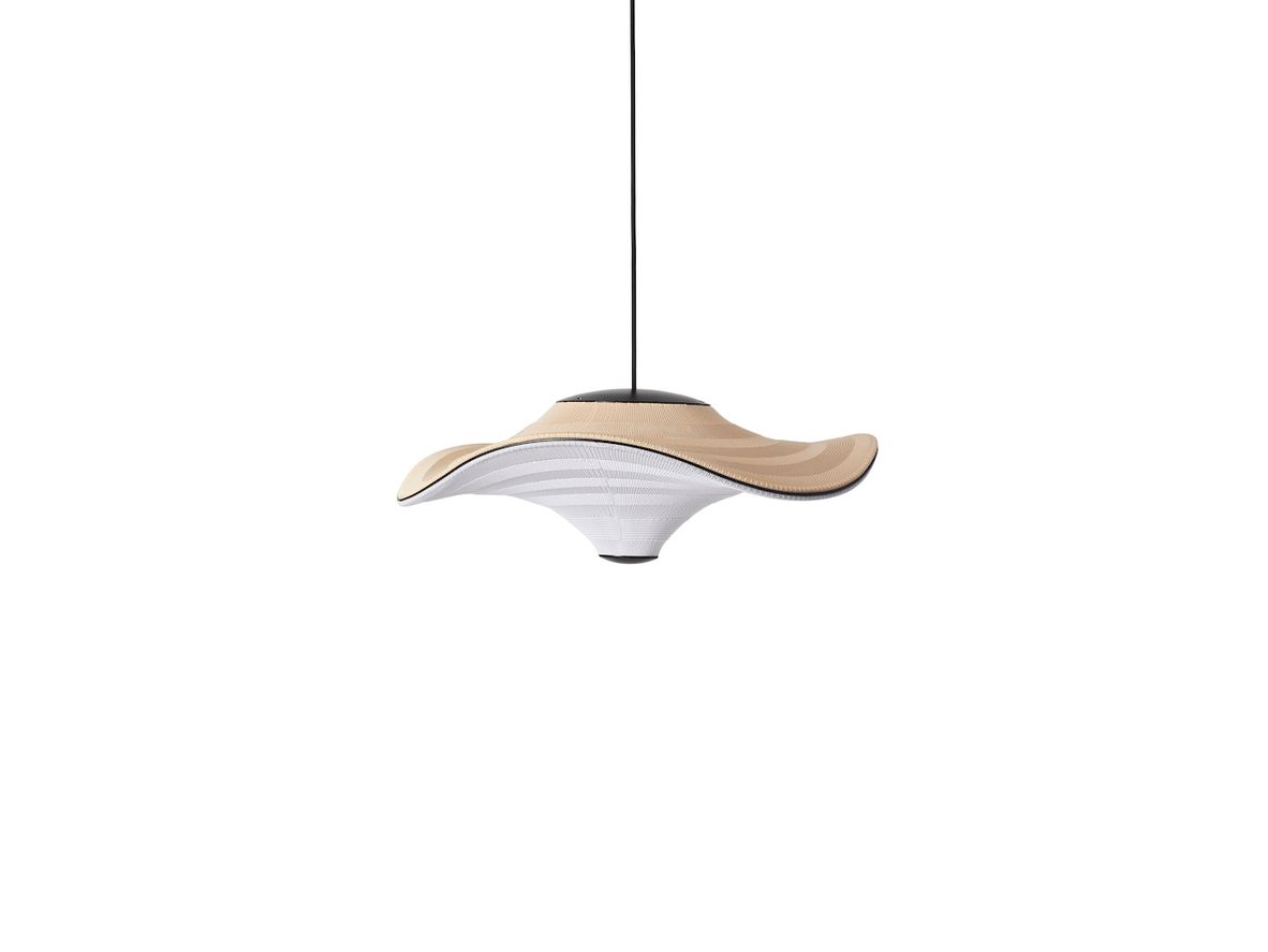 Made by Hand – Flying lamp Ø58 – Hängande lampa – Golden Sand – Ø58 H21 CM