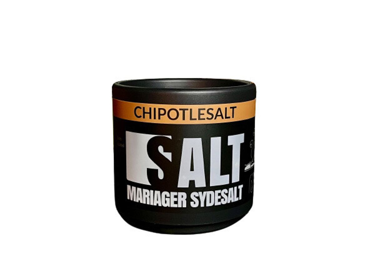 Produktfoto för Mariager Sydesalt - Chipotlesalt  - Salt - Chipotle - 100 g.