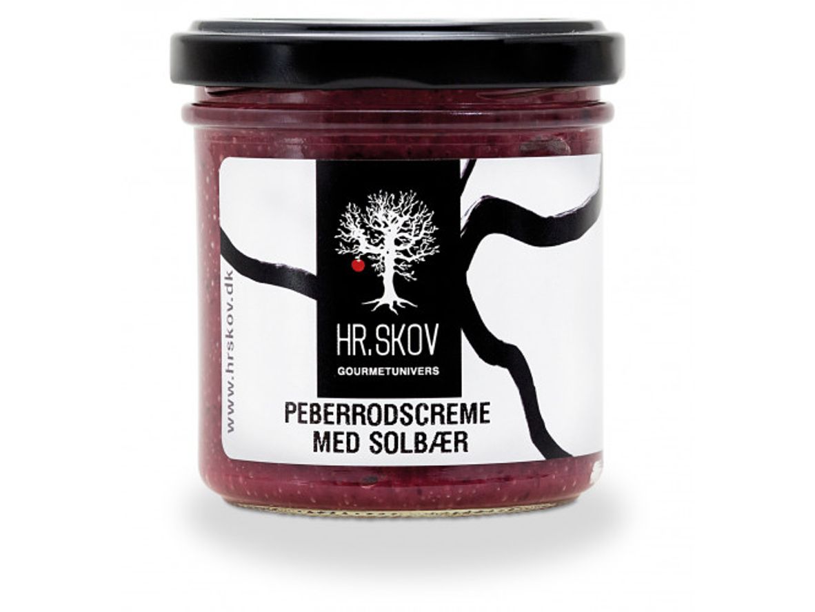 Image of Hr. Skov - Horseradish Cream with blackcurrant - Majonnäs - Blackcurrant - 140 g