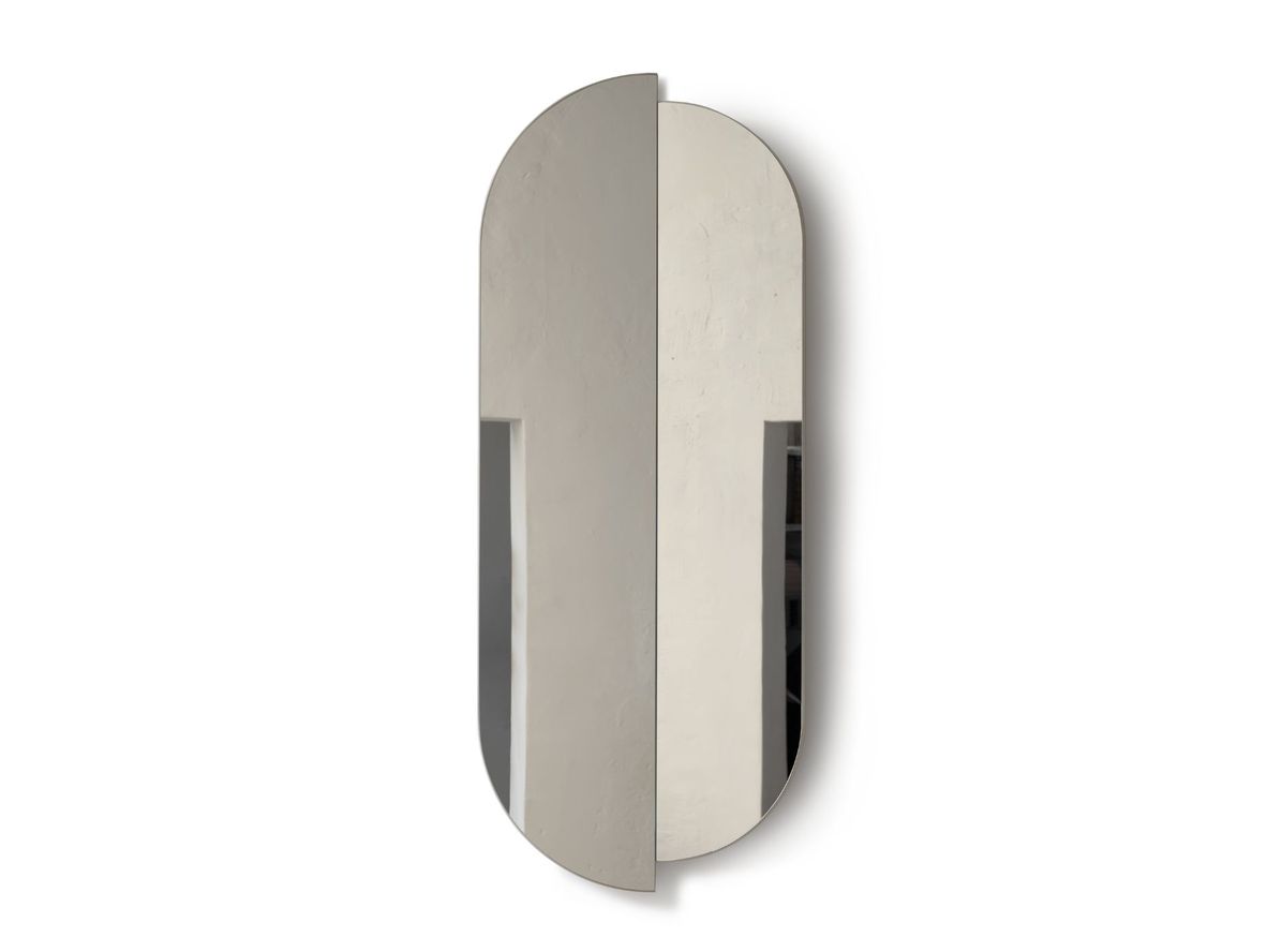 Image of Mazo - RAE Mirror - Spegel - White - Full Body - H140 x W55 cm