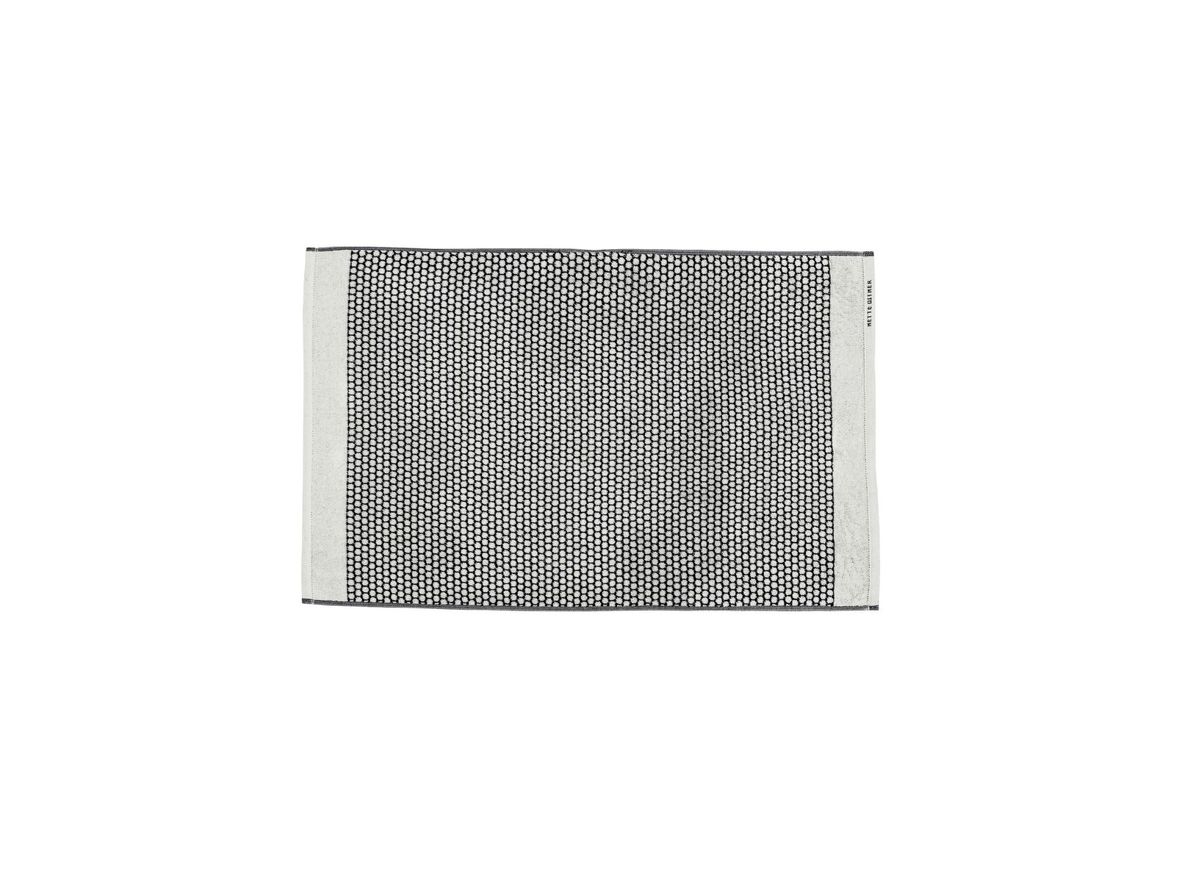 Produktfoto för Mette Ditmer - GRID Bath Mat - Badmatta - Black - W50 x L80 cm