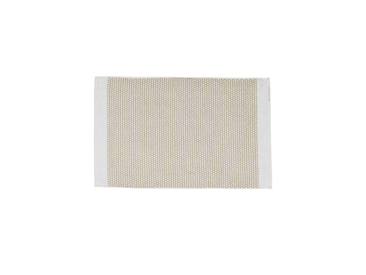 Produktfoto för Mette Ditmer - GRID Bath Mat - Badmatta - Sand / Off-White - W50 x L80 cm