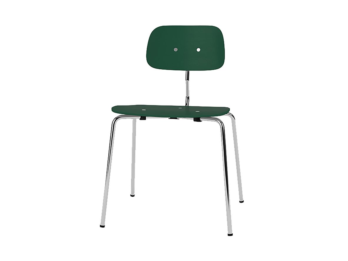 Image of Montana - KEVI 2060 Chair - Matstol - Pine / Chrome - W53 x L51 x H79 x SH47 cm