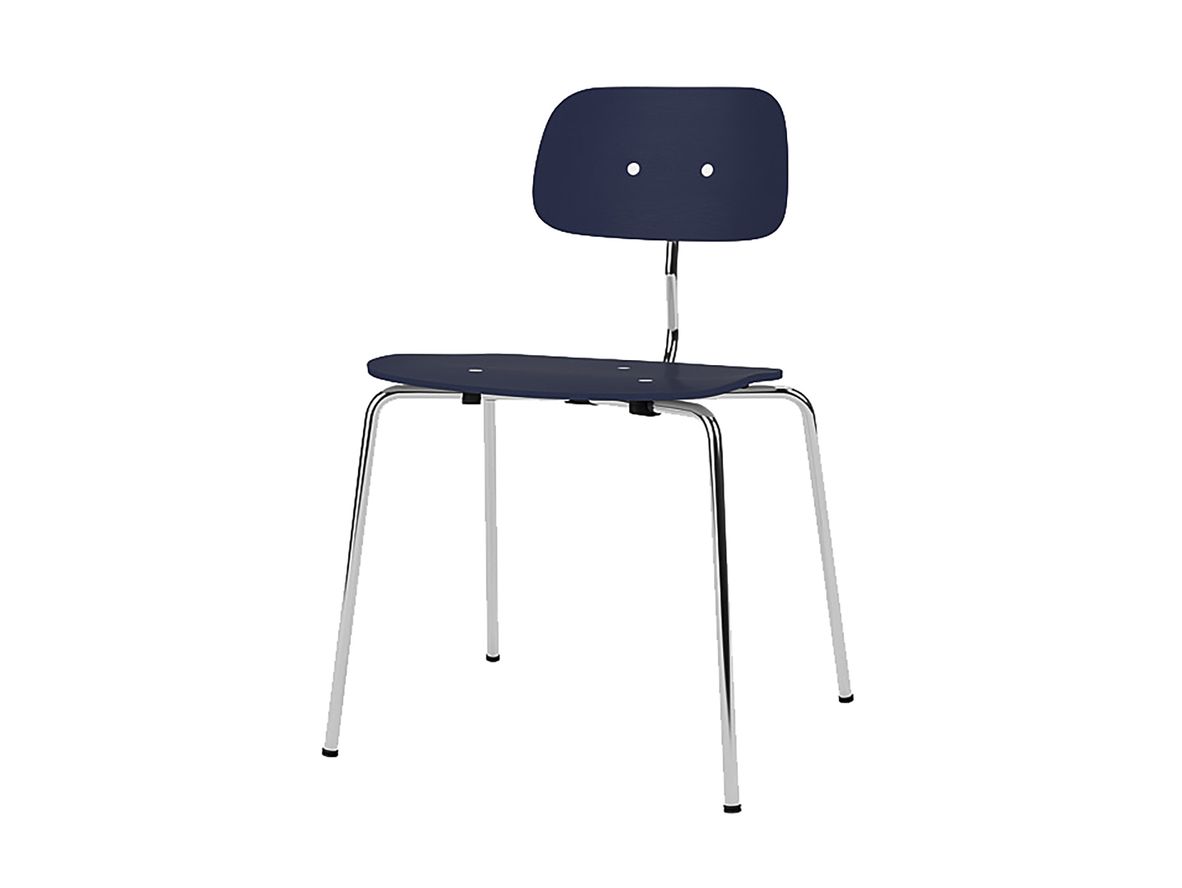 Image of Montana - KEVI 2060 Chair - Matstol - Shadow / Chrome - W53 x L51 x H79 x SH47 cm