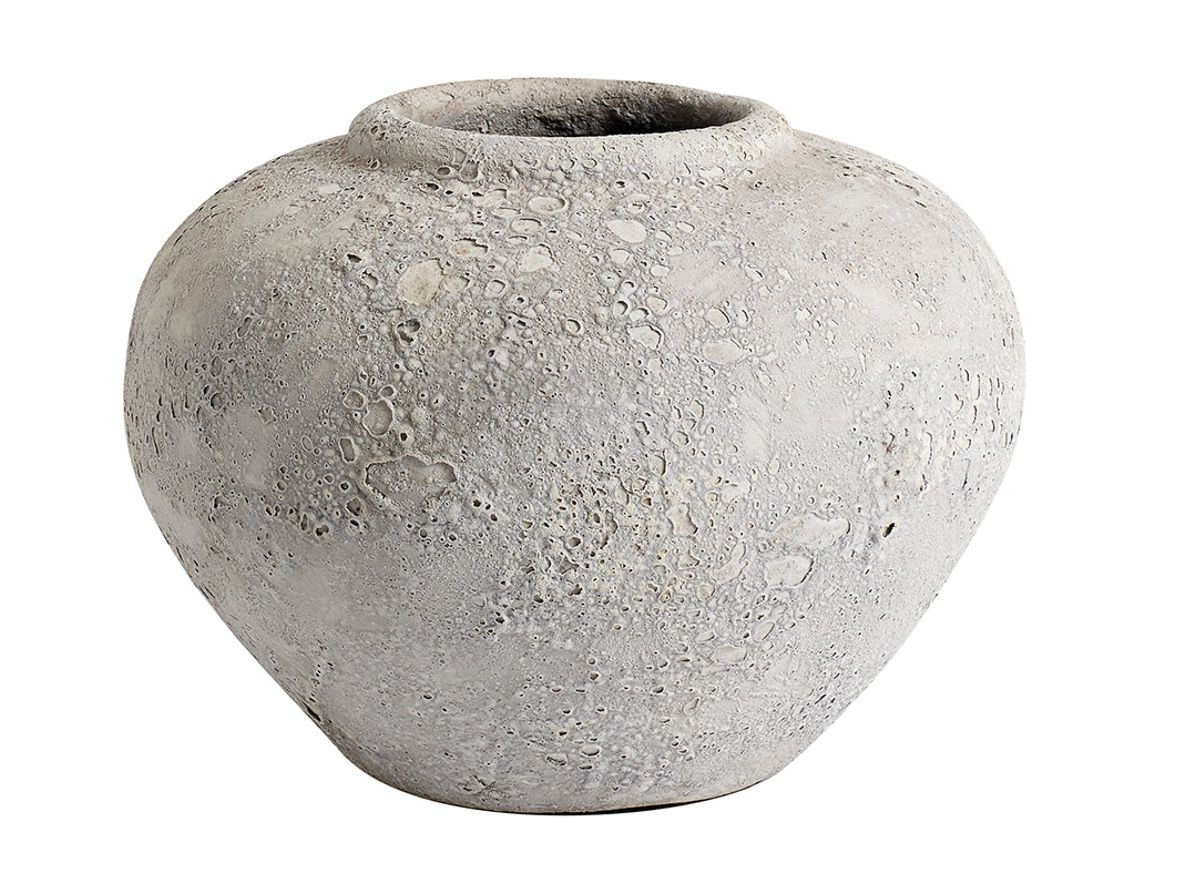 Produktfoto för MUUBS - Jar Luna - Kruka - Grey 18 - H: 18 x Ø: 25 cm