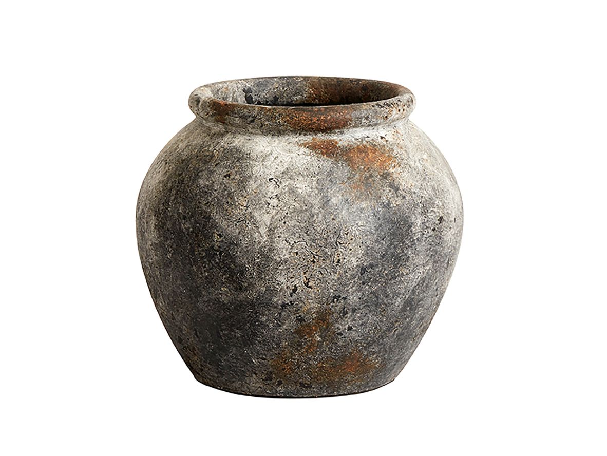 Produktfoto för MUUBS - Jar Echo - Kruka - Rust/grey - 25 - W:30 x H:25 cm