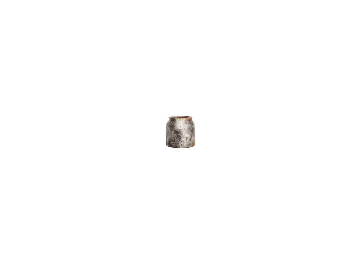 Image of MUUBS - Jar Echo - Kruka - Rust/grey - 28 - W:28 x H:28 cm