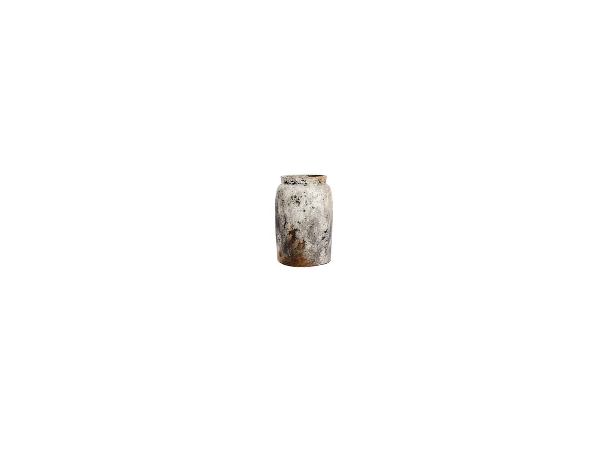 Image of MUUBS - Jar Echo - Kruka - Rust/grey - 40 - W:26 x H:40 cm