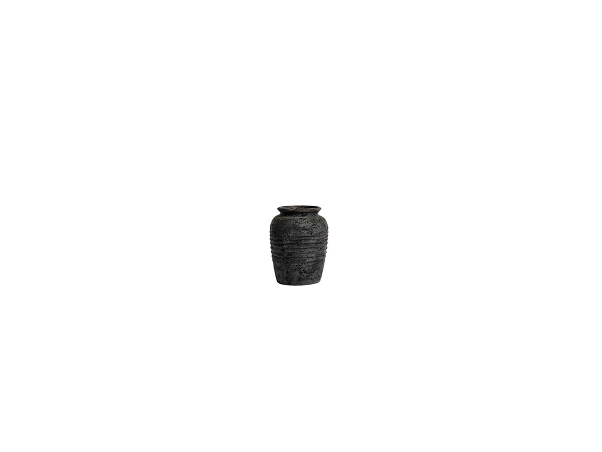 Image of MUUBS - Jar - Melancholia - Kruka - Medium - Black - W:30 x H:40 cm