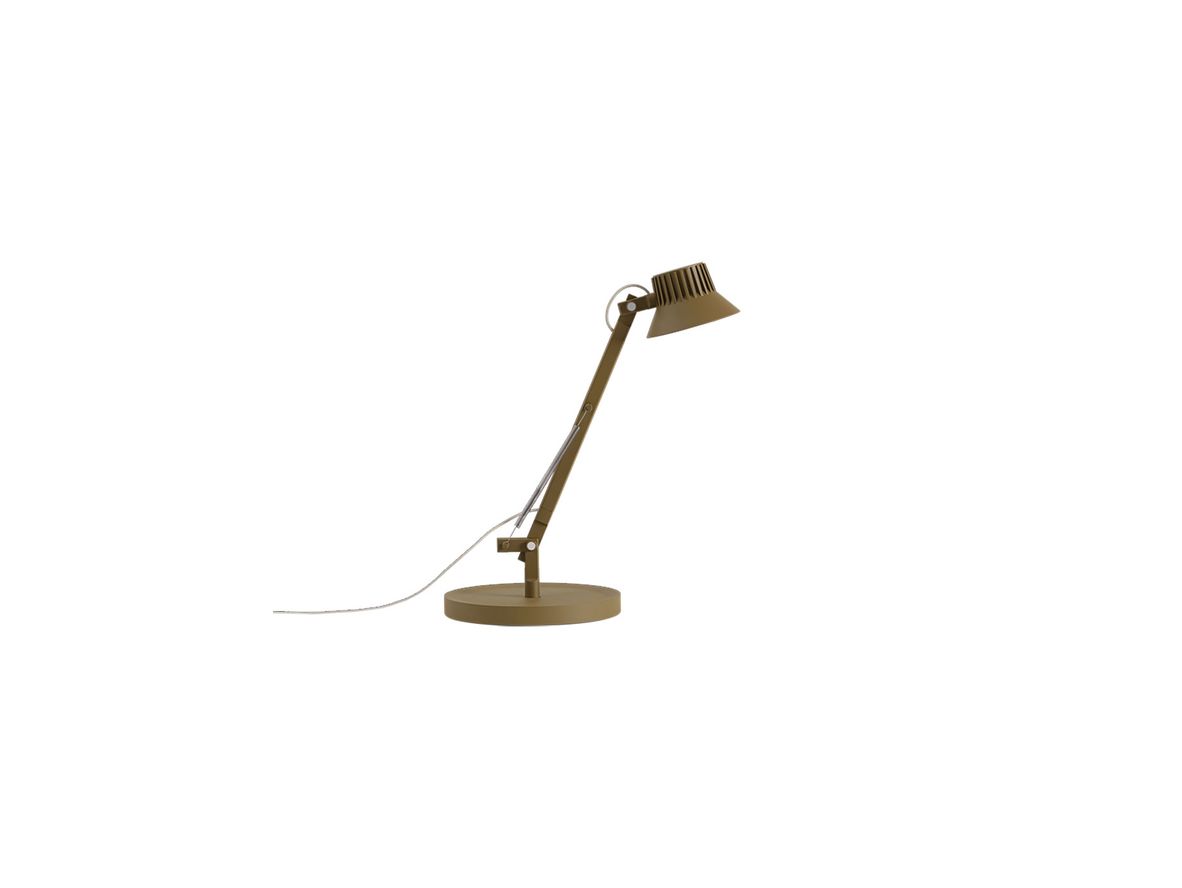 Muuto – Dedicate Table Lamp – Bordslampa – S1 – Brown Green – L11,1 x H36,8 x W19 x D19 x Ø10,5 cm