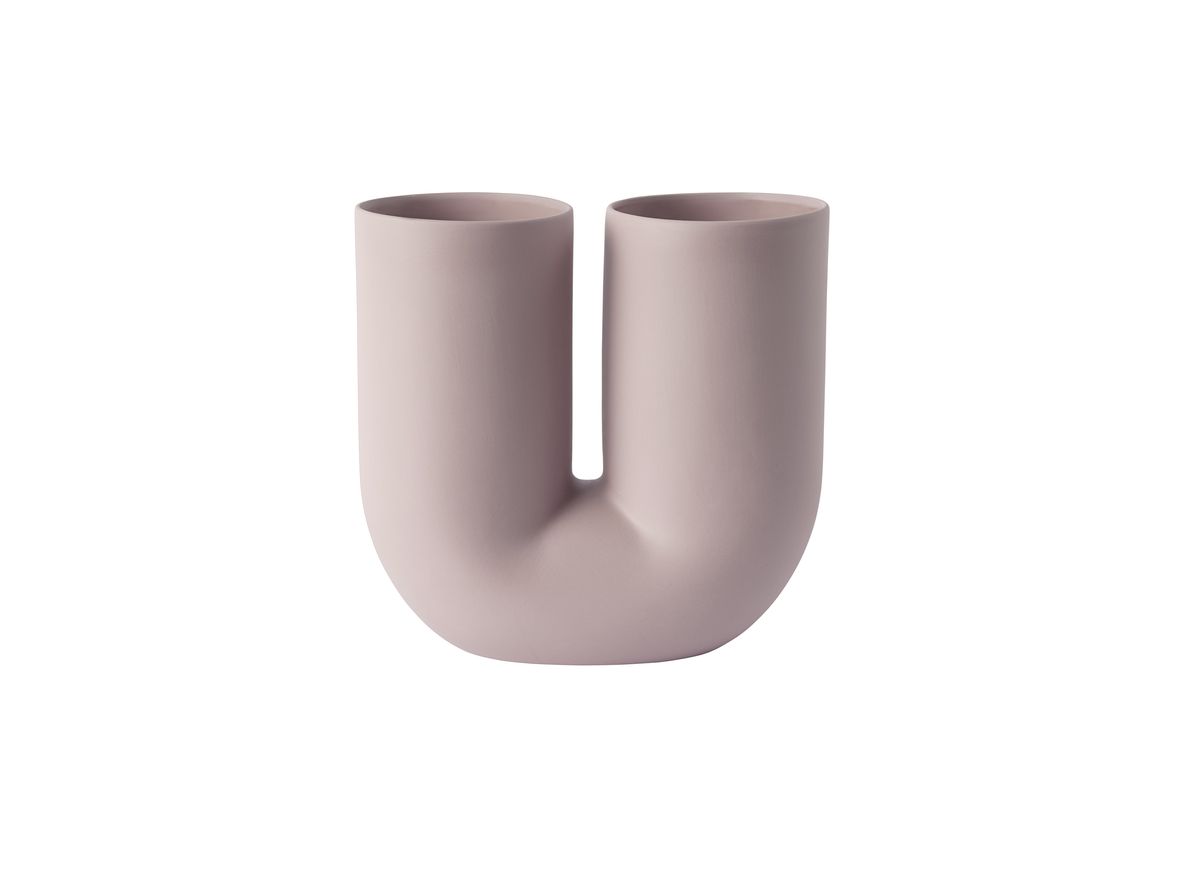 Muuto - KINK Vase - Vas - Dusty Lilac - W27,4 x H26,3 cm