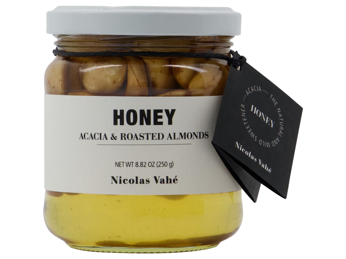 Produktfoto för Nicolas Vahé - Honey, Acacia & Roasted Almonds - Honung - Honey, Acacia & Roasted Almonds - 250 g