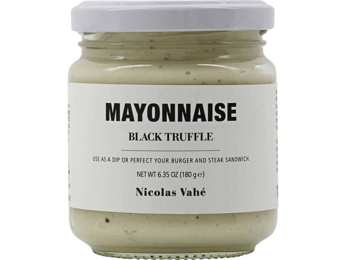 Produktfoto för Nicolas Vahé - Mayonnaise - Majonnäs - Black Truffle - 180 g