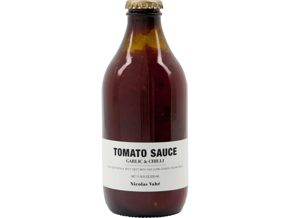 Produktfoto för Nicolas Vahé - Tomato Sauce, Garlic & Chilli - Sås - Tomato Sauce, Garlic & Chilli - 330 Ml