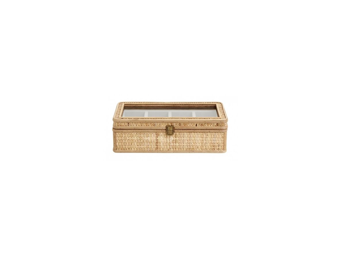 Produktfoto för Nordal - Jewelry Box - Smyckeskrin - Nature - M - H: 10,5 x B: 19 x L: 34,5 cm