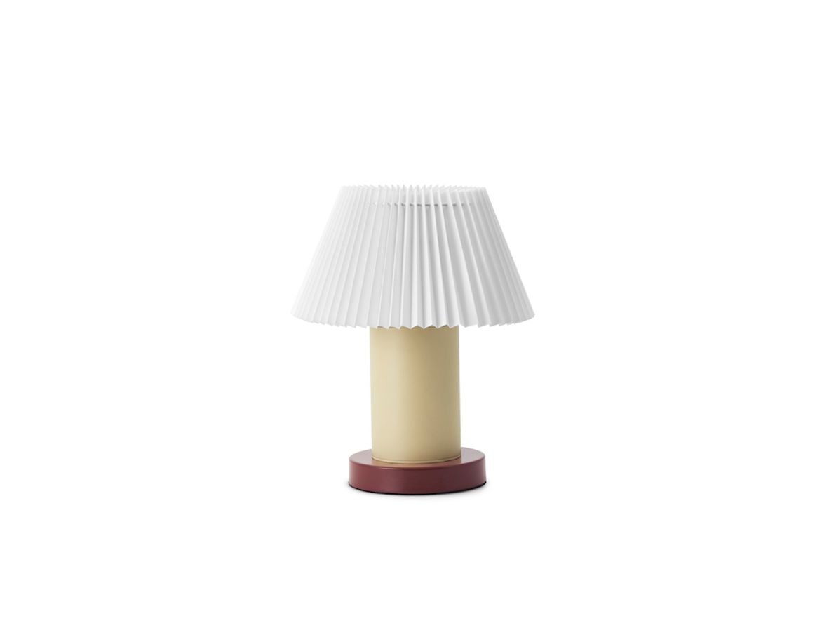 Normann Copenhagen – Cellu Table Lamp – Bordslampa – Cream – H35 x Ø27 cm