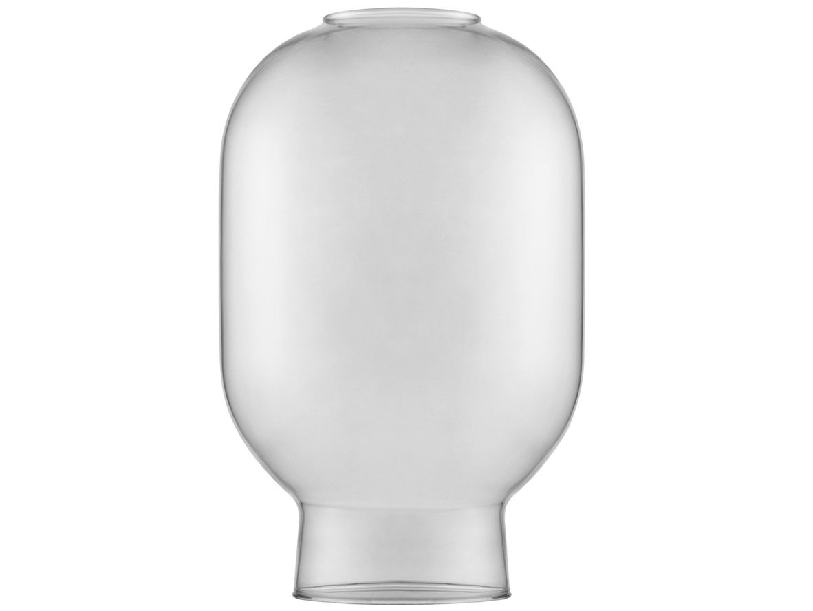 Normann Copenhagen - Amp Spare Glass - Hängande lampa - Amp Table Lamp - Smoke - Ø: 14 x H: 23 cm