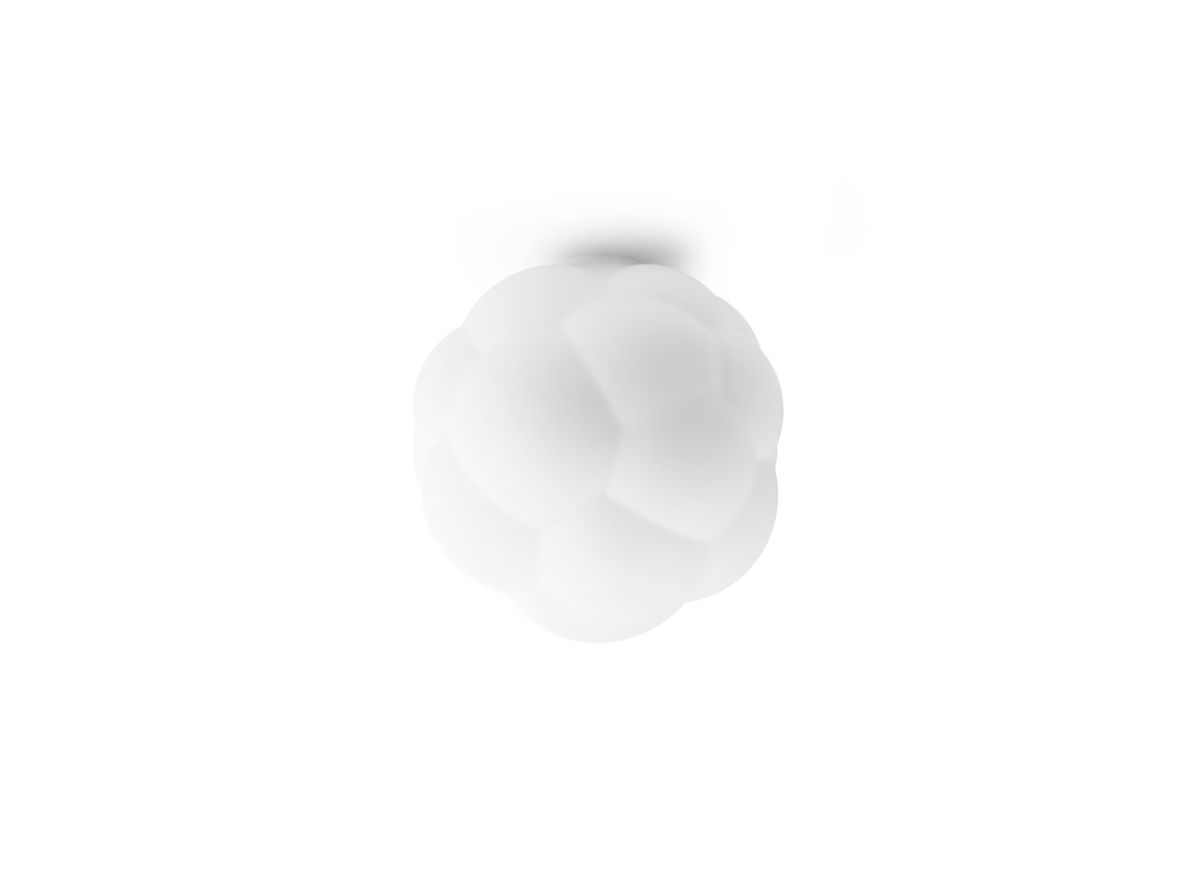 Normann Copenhagen – Bubba Lamp Ceiling Ø42 – Hängande lampa – White – H45 x Ø42 cm