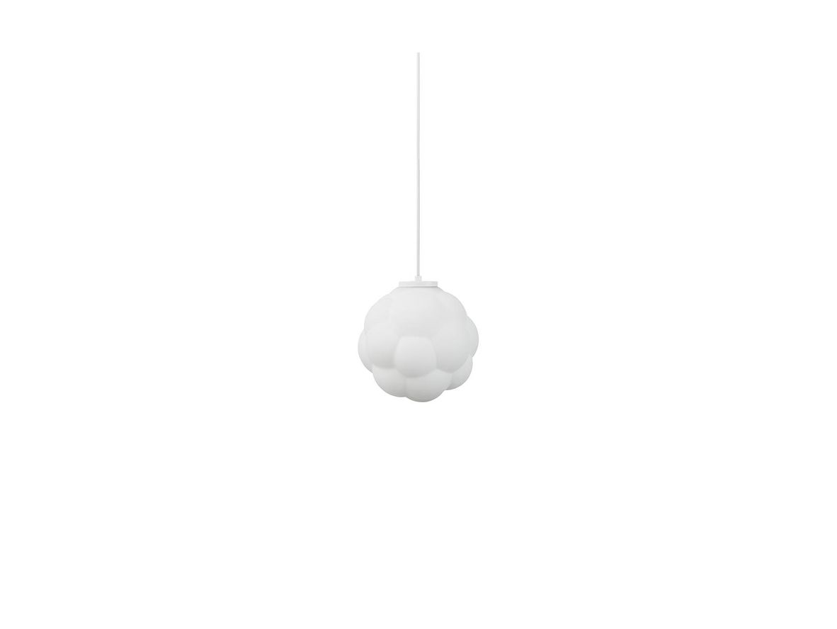 Normann Copenhagen – Bubba Lamp Ø25 – Hängande lampa – White – H25 x Ø25 cm