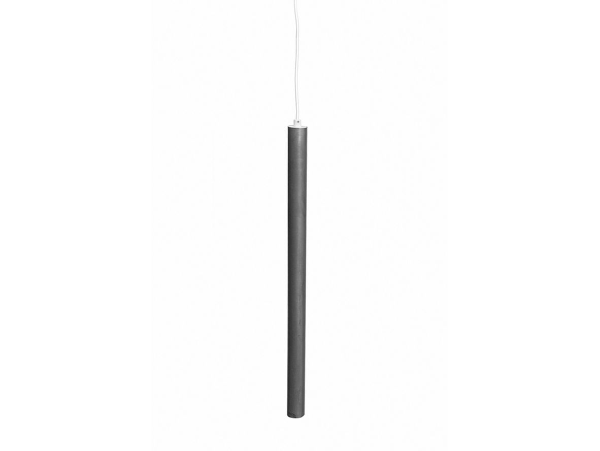 NORR11 - Pipe Pendant - Hängande lampa - Large - Raw/White - Ø3,5 x H56 cm