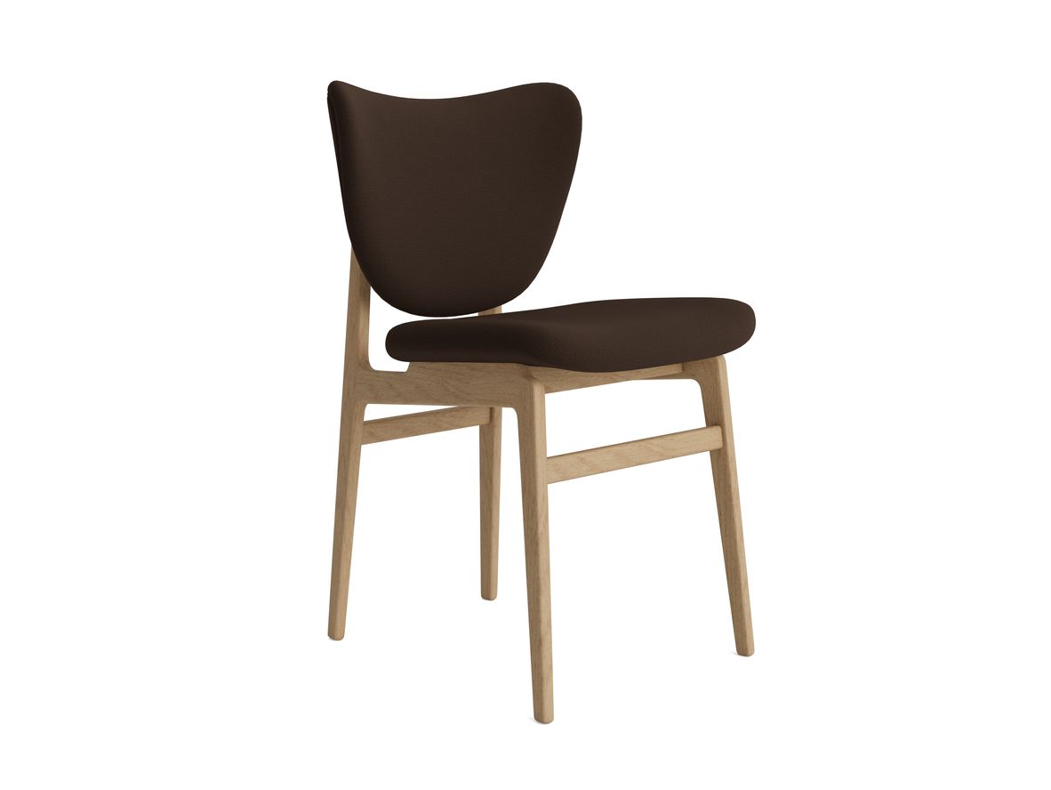 NORR11 - Elephant Chair - Fuld polstring - Matstol - Stel: Natural / Fame - Fame 61044 - W47 x D53 x H80,5 x SH45,5 cm